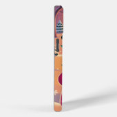 Vrolijke Kerstmis Snowman iPhone / iPad case (Achterkant / Rechts)