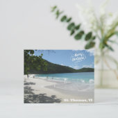 Vrolijke Kerstmis - St. Thomas VI Feestdagenkaart (Staand voorkant)