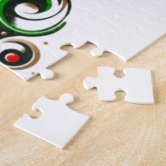 Vrolijke Kerstmis steampunk Legpuzzel (Zijkant)