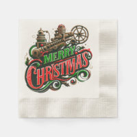 Vrolijke Kerstmis steampunk