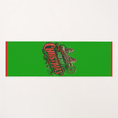 Vrolijke Kerstmis steampunk Yogamat (Voorkant (horizontaal))