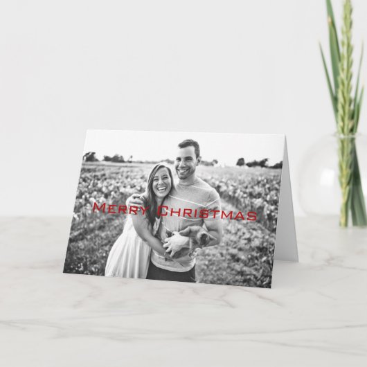 Vrolijke Kerstmis u Vuil Dierlijk Wenskaart Feestdagen Kaart (Voorkant)