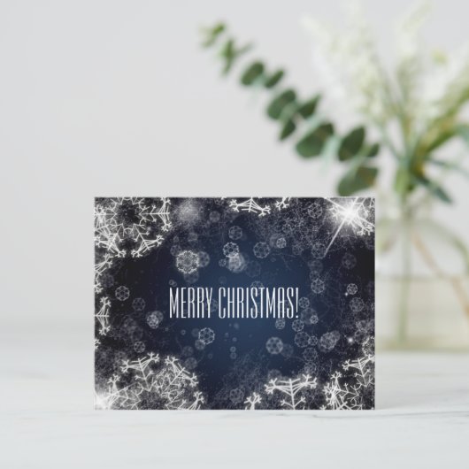 VROLIJKE KERSTMIS v.22 ~ Feestdagenkaart (Staand voorkant)