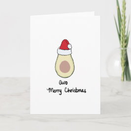Vrolijke Kerstmis van Avo! Feestdagen Kaart