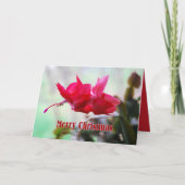 Vrolijke Kerstmis van de Cactus van Kerstmis Feestdagen Kaart (Voorkant)