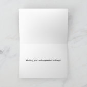 Vrolijke Kerstmis van de Kaart van Frankenmuth (Binnen)