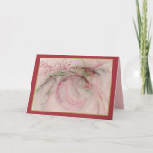 Vrolijke Kerstmis van de ORNAMENTEN ~ van de HULST Feestdagen Kaart (Voorkant)