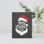 Vrolijke Kerstmis van de t-shirt Feestdagenkaart (Staand voorkant)
