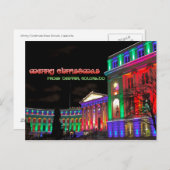 Vrolijke Kerstmis van Denver, Colorado Feestdagenkaart (Voorkant / Achterkant)