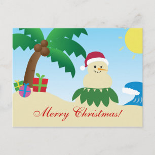 Vrolijke Kerstmis van Hawaï! (Mele Kalikimaka!) Feestdagenkaart