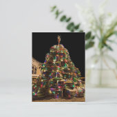 Vrolijke Kerstmis van het Briefkaart van Maine (Staand voorkant)