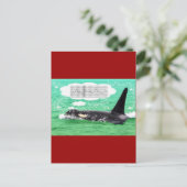 Vrolijke Kerstmis van het Zee van Kerstmis van de Feestdagenkaart (Staand voorkant)