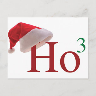 Vrolijke Kerstmis van Ho Ho van Ho Feestdagenkaart