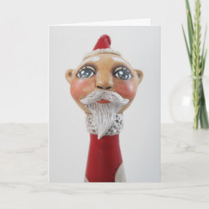 Vrolijke Kerstmis van Kerstman! Feestdagen Kaart