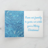 Vrolijke Kerstmis van Michigan Feestdagen Kaart (Binnen)