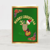 Vrolijke Kerstmis van Nashville Feestdagen Kaart (Voorkant)