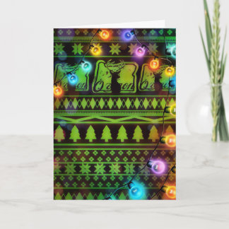 Vrolijke Kerstmis van Oregon Feestdagen Kaart