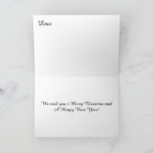 Vrolijke Kerstmis van Scottie Feestdagen Kaart (Binnen)