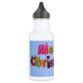 Vrolijke Kerstmis Waterfles (Links)