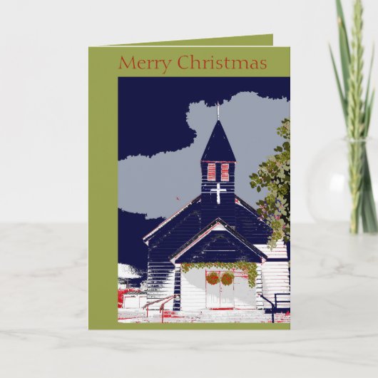 Vrolijke Kerstmis y'all Feestdagen Kaart (Voorkant)