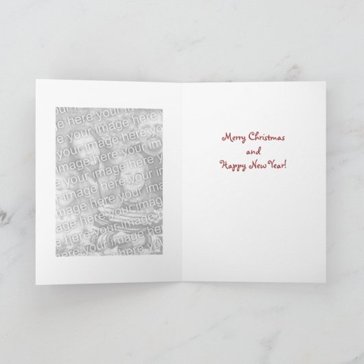 Vrolijke Kerstmis Y'all! Feestdagen Kaart (Binnen)