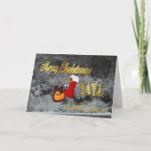 Vrolijke Kerstmis Yall Nashville Tennessee Feestdagen Kaart (Voorkant)