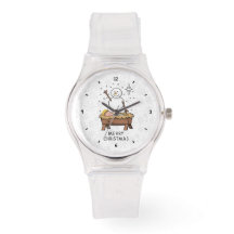 Vrolijke Kerstmiskerststal Baby Jesus Snowman