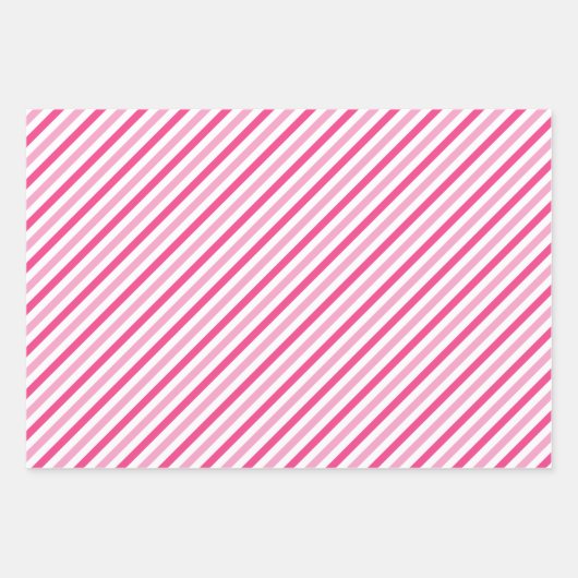 Vrolijke Kerstnaam Monogram Roze Tiener Meisje Inpakpapier Vel (Voorkant 2)