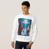 Vrolijke kerstoutfit | Kerstsweatshirt Trui (Voorkant volledig)