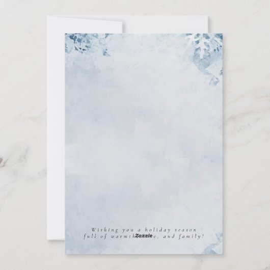 Vrolijke Kerstpuzzel Aangepaste Collage Foto's Feestdagenkaart (Achterkant)