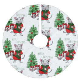 vrolijke kerstrat kerstboom rok