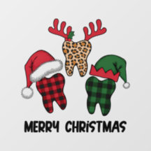 Vrolijke kersttanden