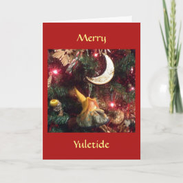 Vrolijke Kersttijd Feestdagen Kaart
