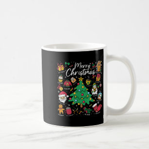 Vrolijke kerstvakantie dit seizoen koffiemok