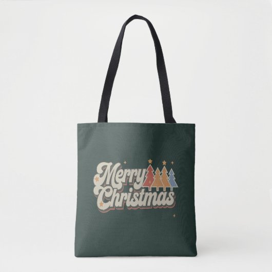  Vrolijke Kerstvakantie Kerstvakantie Tote Bag (Voorkant)