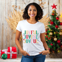 Vrolijke Kerstvakantie Winter T-shirt