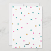 Vrolijke Kerstverlichting Vakantie Fotokaarten Feestdagenkaart (Achterkant)