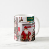 Vrolijke kerstversiering koffiemok (Voorkant rechts)