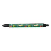 Vrolijke kerstversieringen zwarte inkt pen (Voorkant)