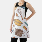 Vrolijke keuken Doodle Schort (Insitu)