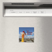 Vrolijke kip magneet! magneet (Insitu (Vaatwasser))