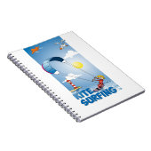 Vrolijke kite surf afbeelding notitieboek (Rechterzijde)