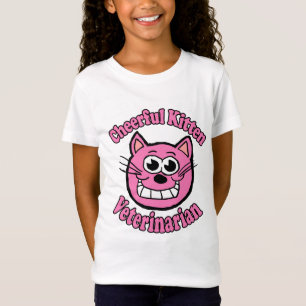 Vrolijke Kittensdierarts T-shirt