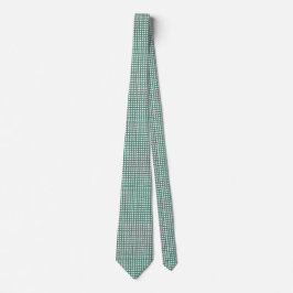 Vrolijke klassieke Green Gingham Plaid Pattern Hol Stropdas