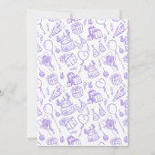 Vrolijke kleurrijke ballon verjaardag kaart (Achterkant)