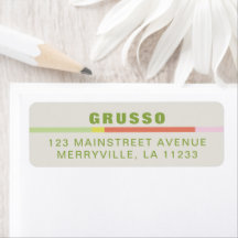 Vrolijke kleurrijke heldere leuke lijnen