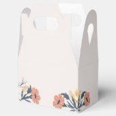 Vrolijke kleurrijke lente bloem bruiloft gunst doo bedankdoosjes (Geopend)