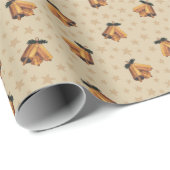 Vrolijke Klokken Kerstmis Inpakpapier (Rol Hoek)