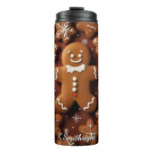 Vrolijke koekjesparade thermosbeker (Voorkant)