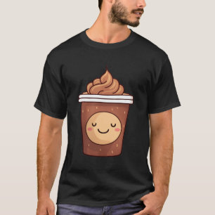 Vrolijke koffie - de heldere start van uw dag t-shirt